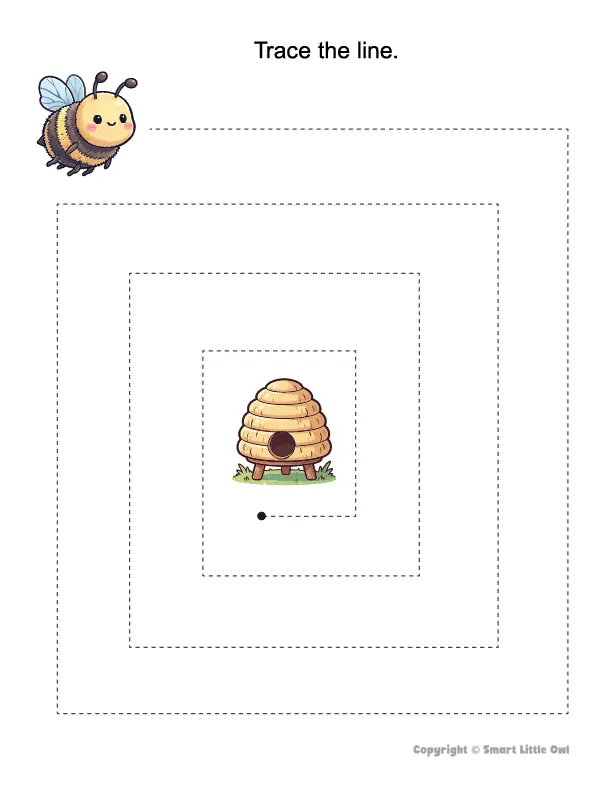 Tracing line preview