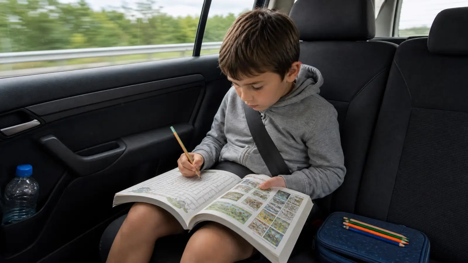 13 Screen-Free Car Journey Activities for 6-7 Year Olds (That Actually Survive the Trip)
