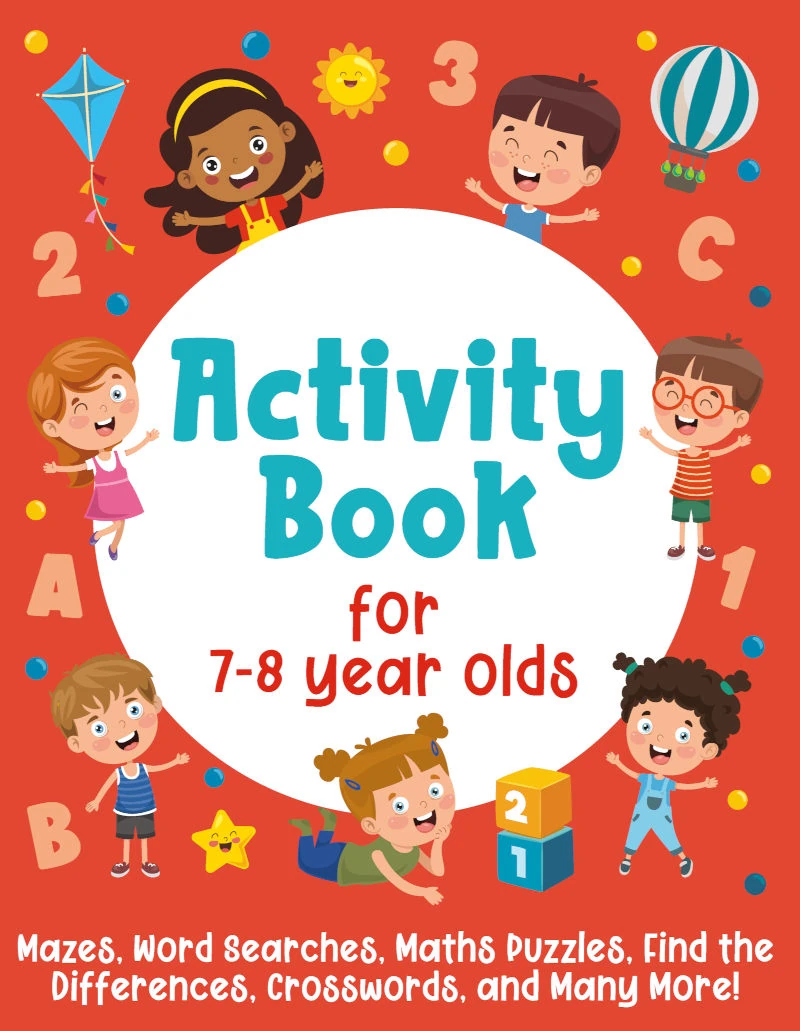 Book cover: Activity Book for Ages 7-8