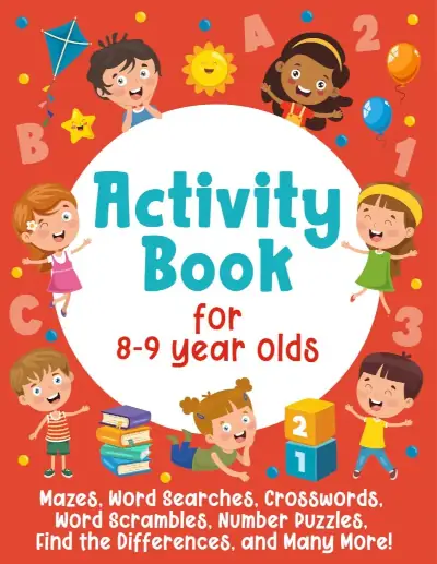 Activity Book for Ages 8-9