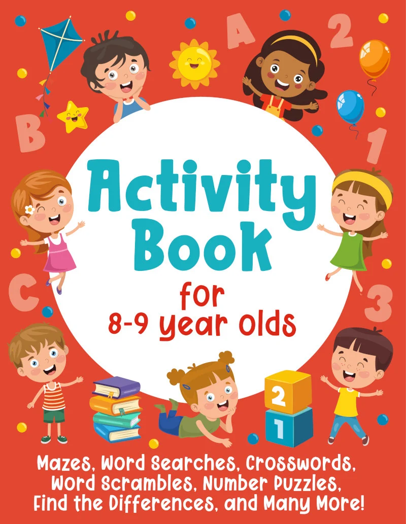 Book cover: Activity Book for Ages 8-9