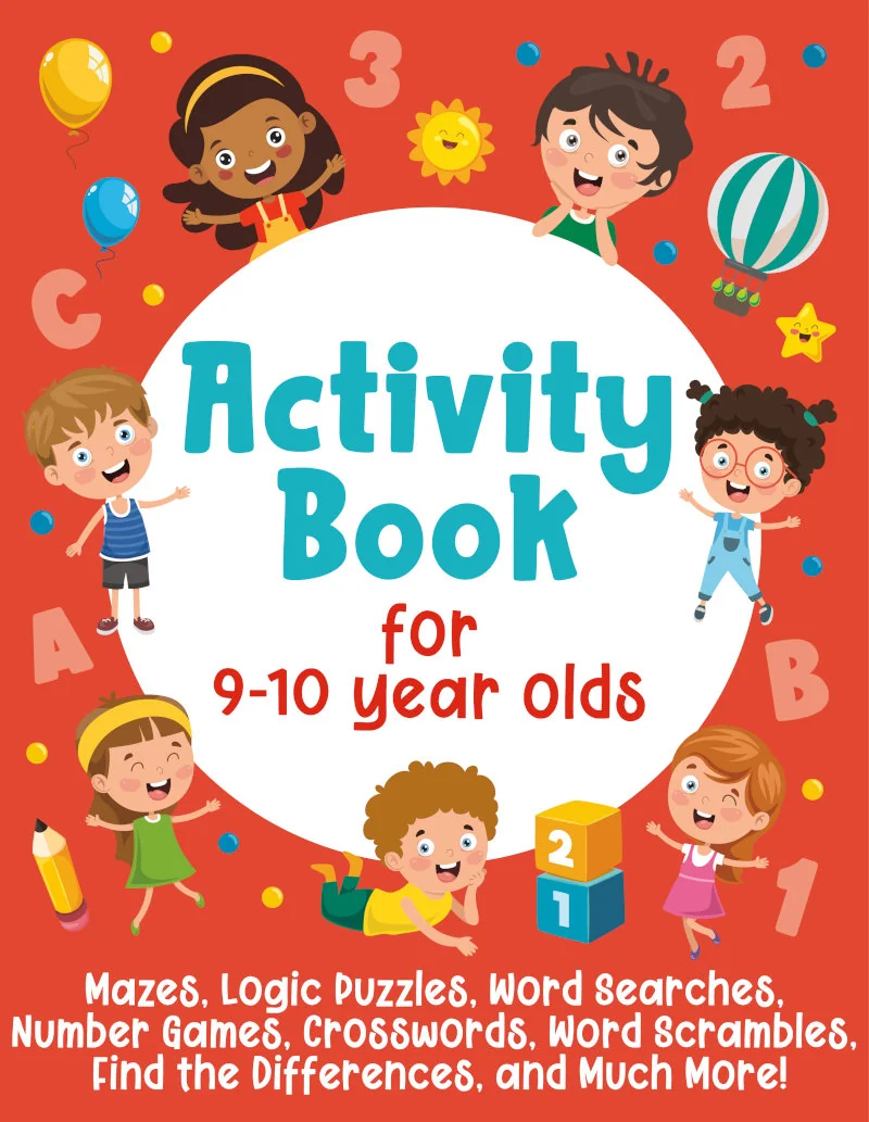 Book cover: Activity Book for Ages 9-10