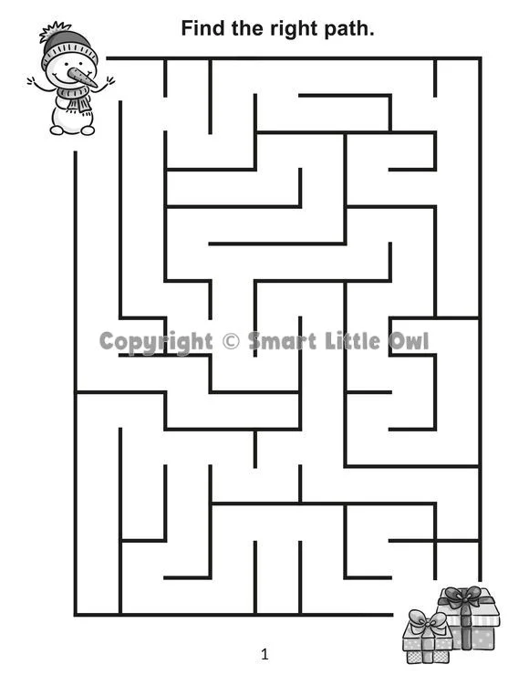 Christmas Activity Book for 5-6 Year Olds - Book Cover