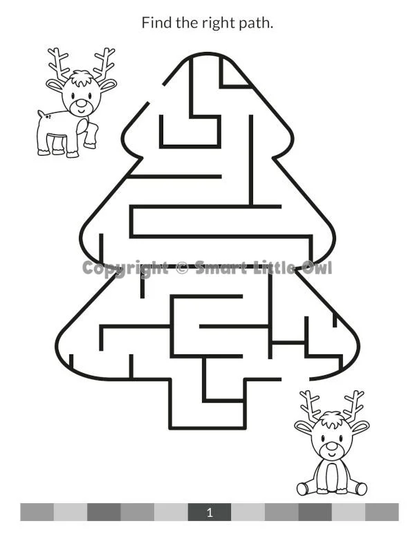 Christmas Activity Book for Kids Ages 3-4 - Book Cover