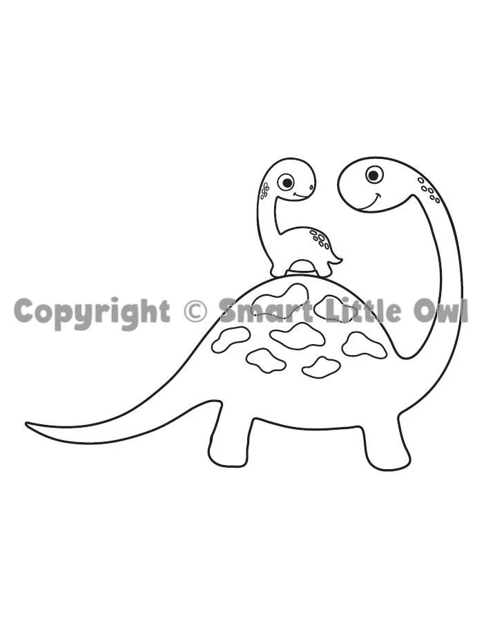Dino Coloring Book For Toddlers - Book Cover