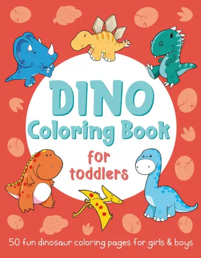 Dino Coloring Book For Toddlers