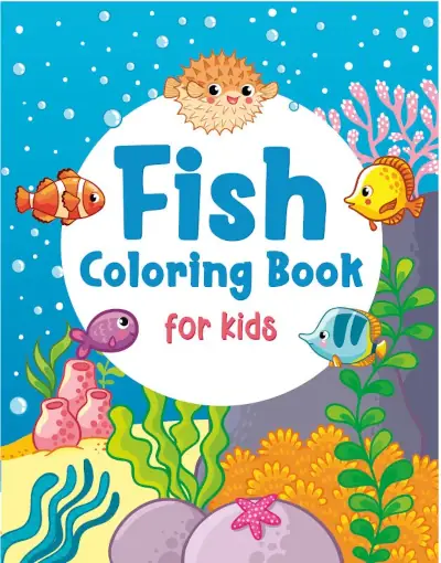 Fish Coloring Book For Kids