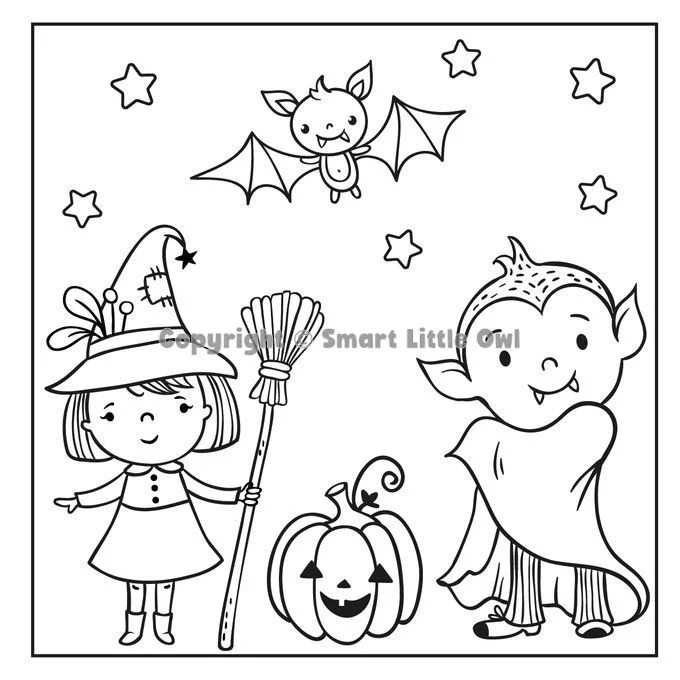 Halloween Activity Book for Ages 3 and Up - Book Cover