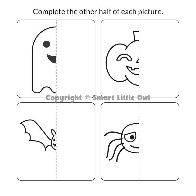Halloween Activity Book for Ages 3 and Up - Book Cover