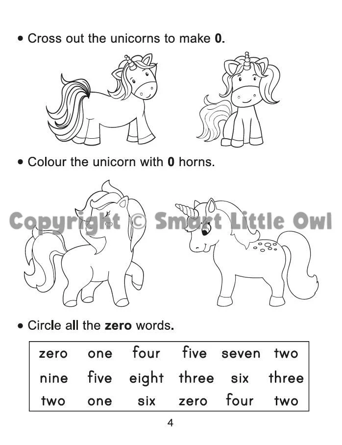 Learn Math With Unicorns - Book Cover