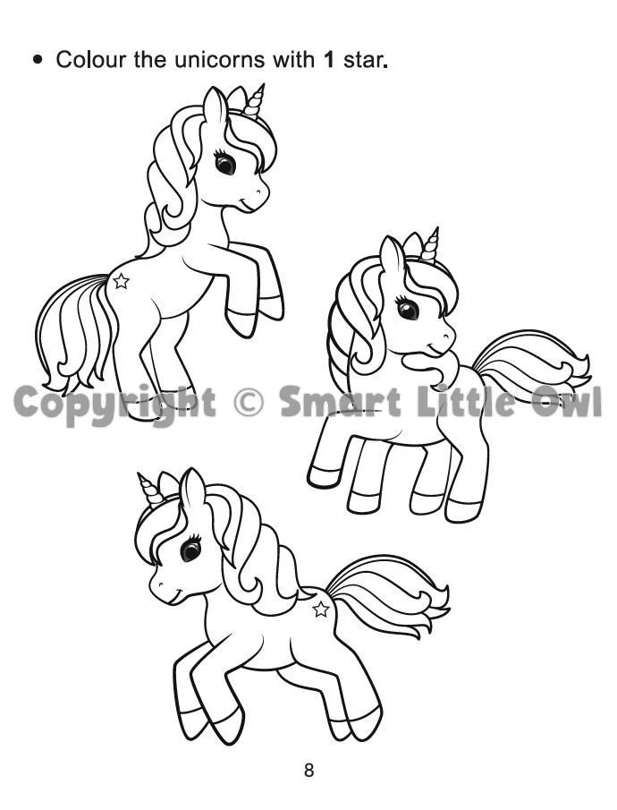 Learn Math With Unicorns - Book Cover