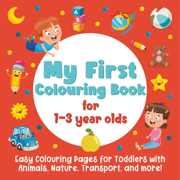 Book cover: My First Colouring Book