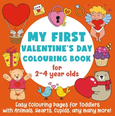 My First Valentine's Day Colouring Book