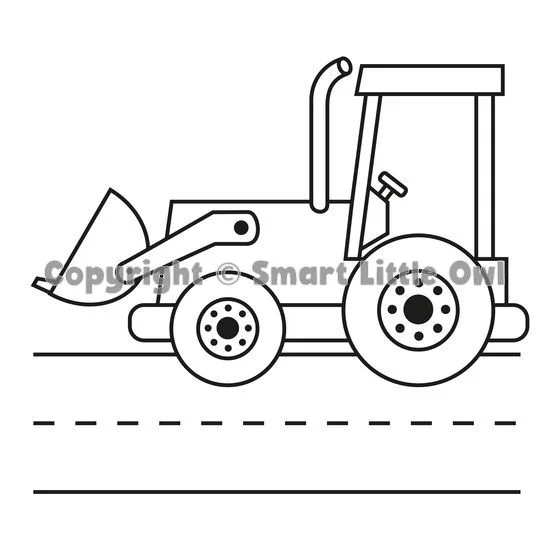 My First Vehicles Colouring Book for Kids Ages 1-3 - Book Cover