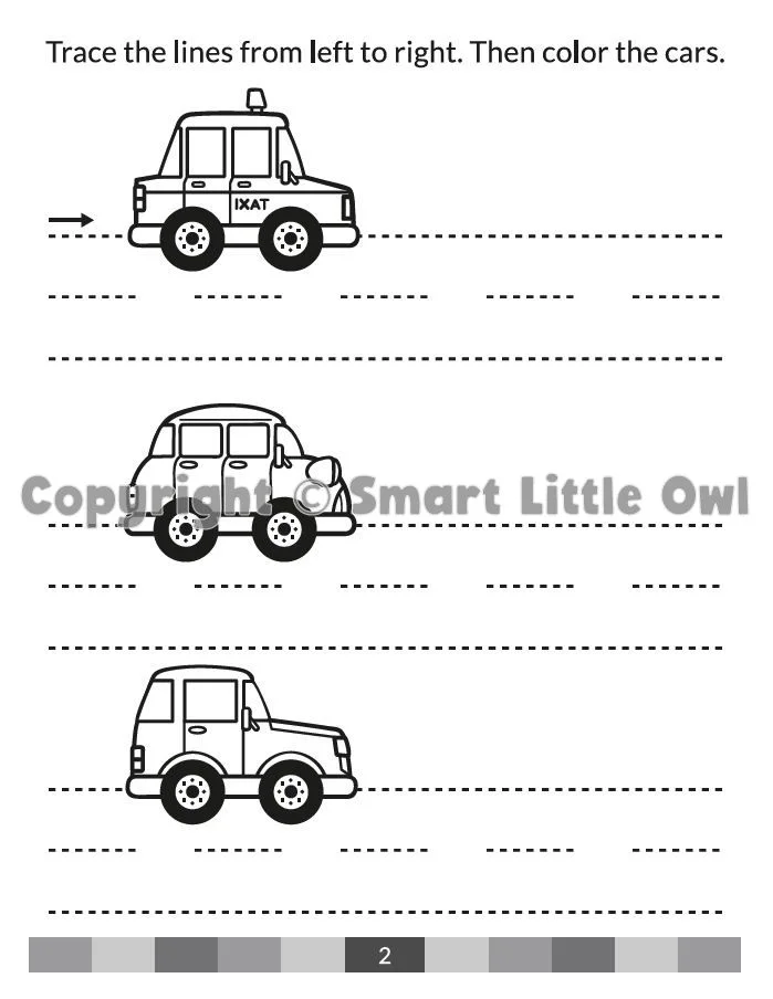 Prewriting Skills Workbook For Toddlers - Book Cover
