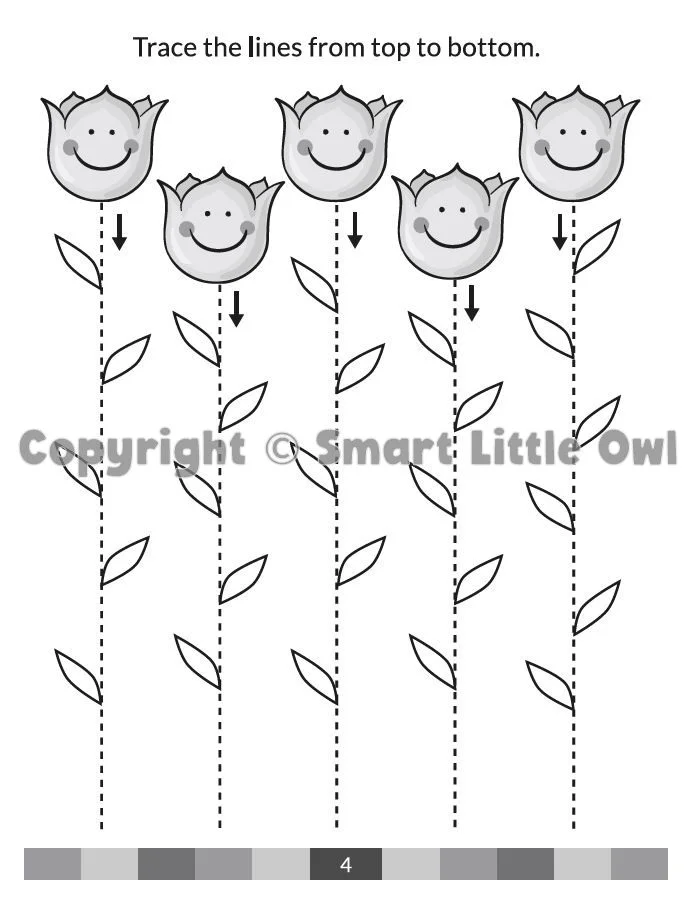 Prewriting Skills Workbook For Toddlers - Book Cover