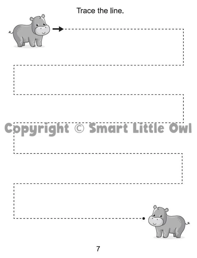 Tracing Book for 3-4 Year Olds - Book Cover