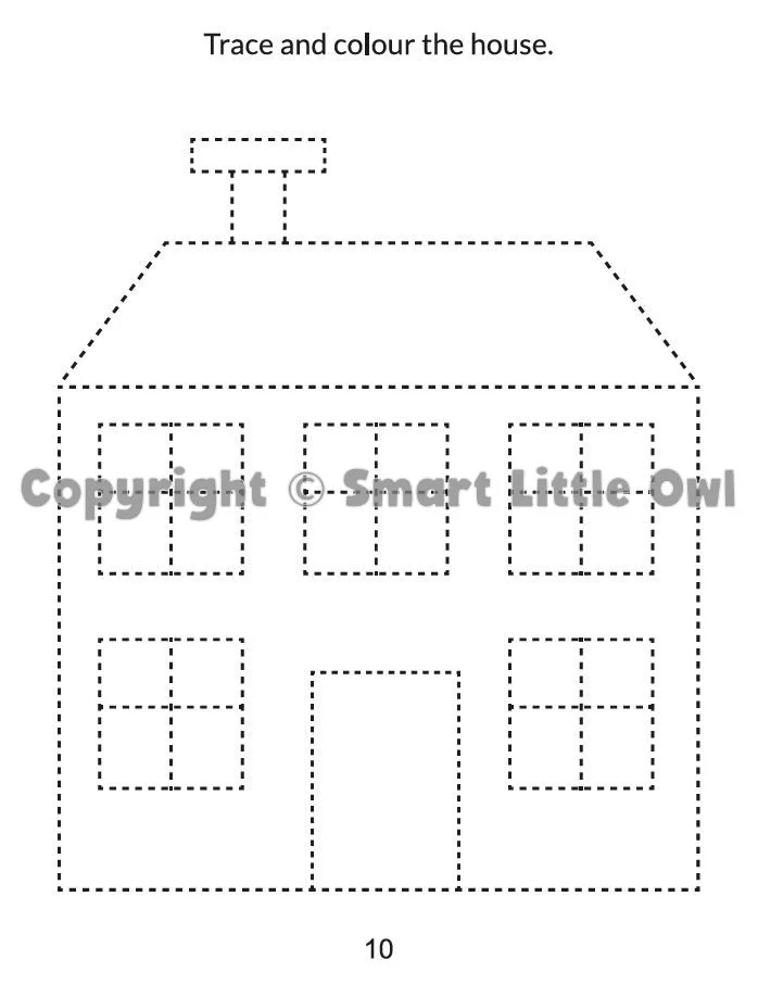 Tracing Book for 3-4 Year Olds - Book Cover