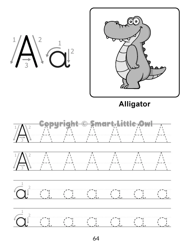 Tracing Book for 4 Year Olds - Book Cover