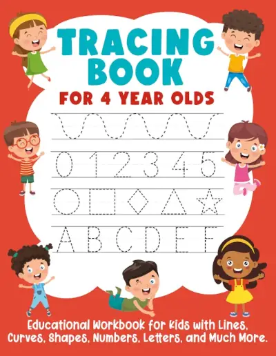 Tracing Book for 4 Year Olds