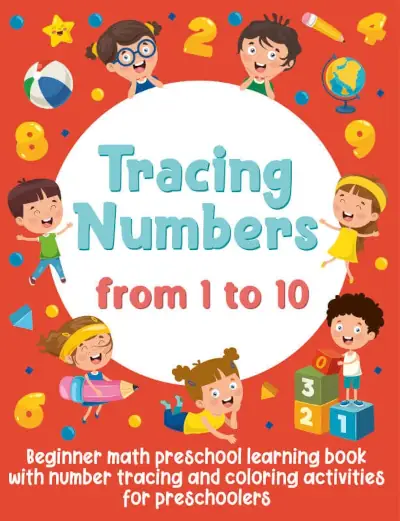 Tracing Numbers from 1 to 10