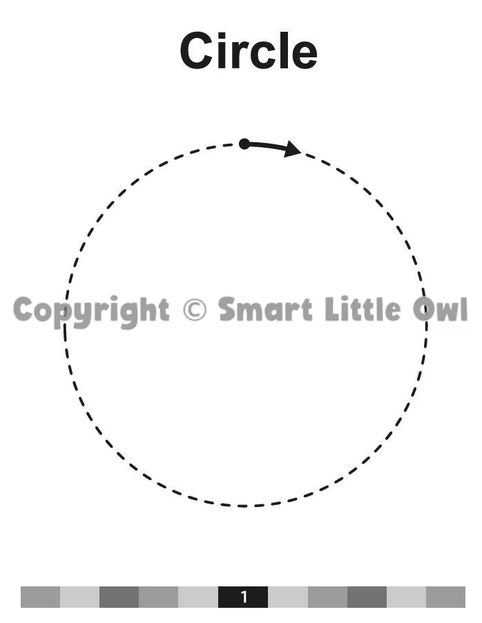 Tracing Shapes for Kids Ages 3-5 - Book Cover