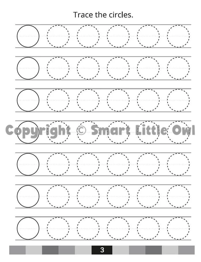Tracing Shapes for Kids Ages 3-5 - Book Cover
