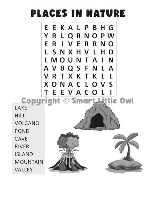 Word Search for Kids Ages 5-7 - Book Cover
