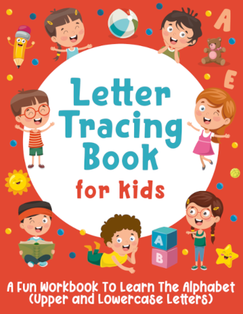 Letter Tracing Book Cover